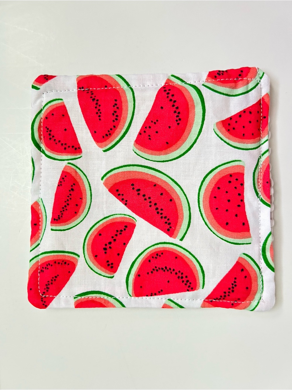 Hand Crafted Watermelon Non Slip Jar Gripper Opens Hard to Turn Jars